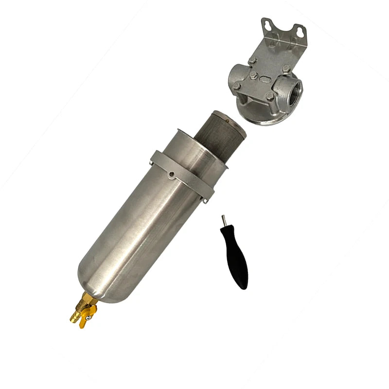 High-Quality Single Cartridge Stainless Steel Water Filter Housing for Home Use