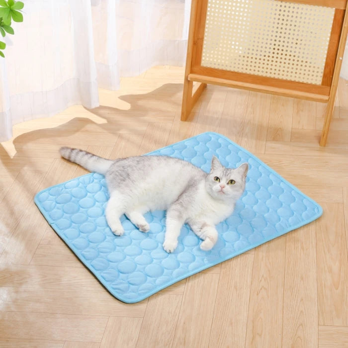 Summer Dog Cooling Mat Pet Sofa Pad Ice Silk Cool Pad Summer Cooling Mat