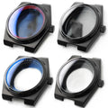 Black Stainless Steel PRX Watch Case Set SKX007/009 NH35 36 Movement 3'o Clock Sapphire Glass CaseBack Chapter Ring Part
