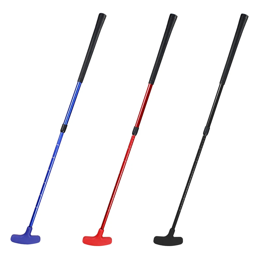 Adjustable Golf Putter Red Color Two-Way Double Sides Golf Club Putter for Kids Adult