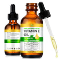 100% Pure Natural Vitamin E for Skin Face Hair Scars Deep Moisturizing Body Oil for Dry Skin Wrinkles Cold-Pressed Skincare