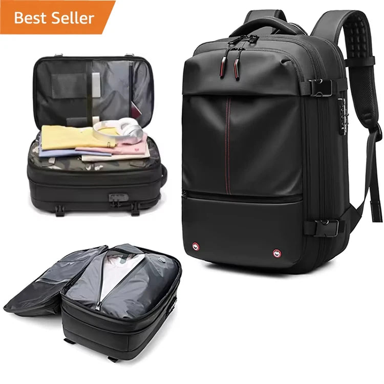 Popular Design Men Travel Backpack Computer Laptop Backpacks Waterproof With Usb Charge Laptop Backpack for Men