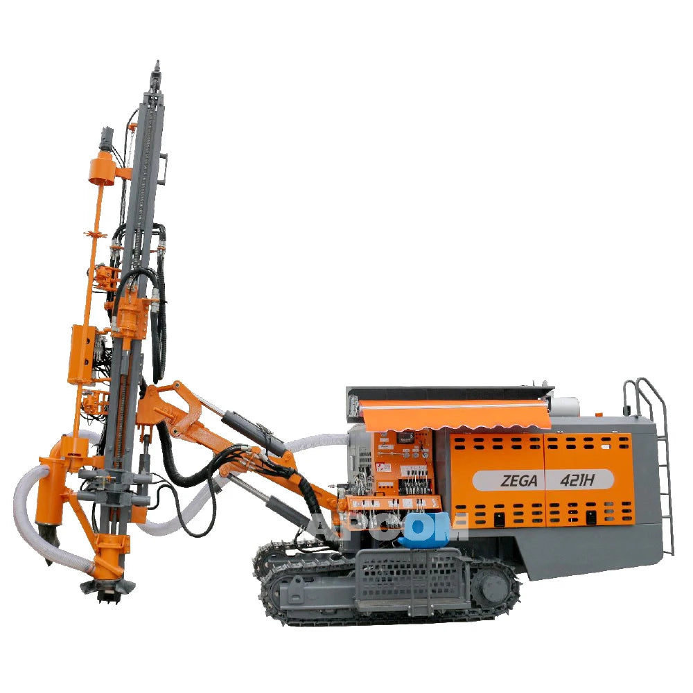 ZEGA 421H Chinese Drill Rig 3.5 Inch Blast Mining DTH Hammer Air Intergrated Mine Compressor 90-127mm Drill Hole Engine Core