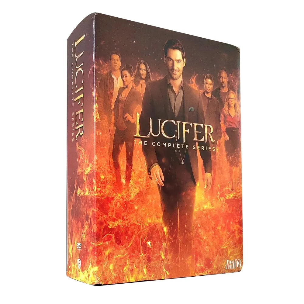 DVD BOXED SETS MOVIES Collection TV Show Films Manufacturer Factory Supply Lucifer the Complete Series Season1-6 20dvd Disc