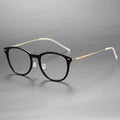 SH6506 Eyewear Retro Vintage Round Optical Frames Blue Light Blocking Computer Glasses