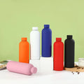 Custom Lid 500ml Double Wall Stainless Steel Small Mouth Water Bottle with Vacuum Insulation