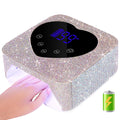 Rechargeable UV Nail Lamp Dryer 30LEDs Professional Wireless Nail Polish Curing Lamp for Drying All Nails Gel Polish Manicure