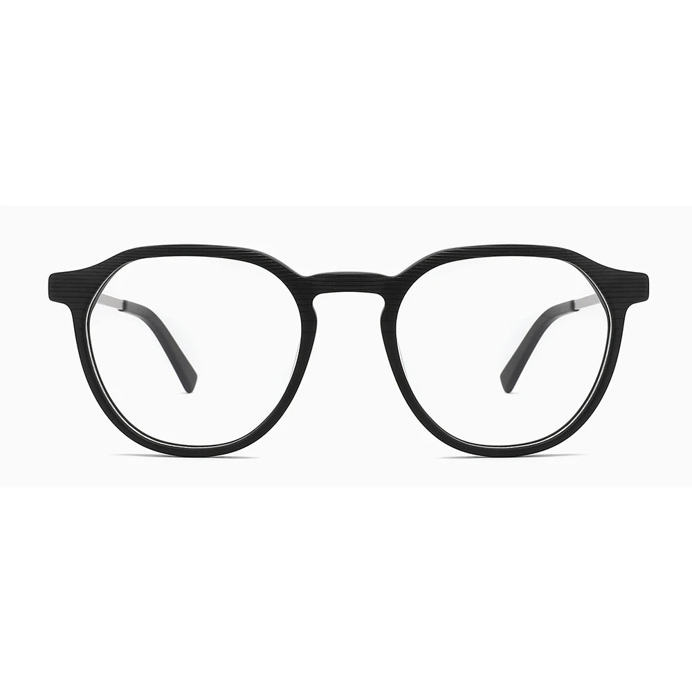 2024 Wholesale High-end Luxury Eyewear Spring Hinge Classic Round Rectangle Biodegradable Acetate Unisex Optical Glasses Frame