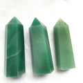 Wholesale Natural Polished Crystal Point Green Aventurine Tower Crystal Wand for Healing