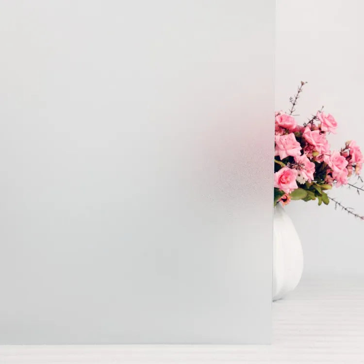 Anolly Factory OEM Decoration White Frosted Window Film Milk Color for Shopping Mall Glass Privacy