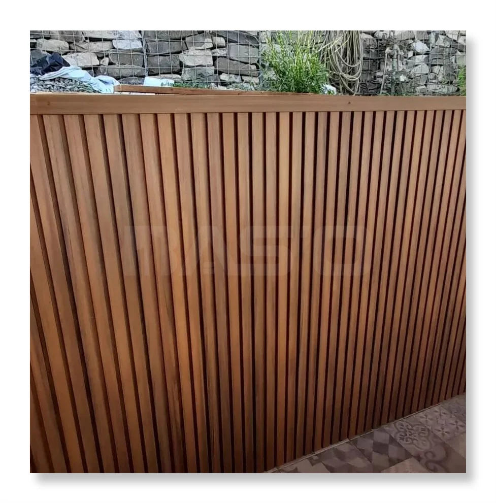 Modern Outdoor WPC Wall Panel UV-resistant and Waterproof Co-extrusion Composite Cladding Soundproof Plastic Wallcovering