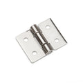 COFIY 253-4A Industrial Style Small Stainless Steel 2mm Thickness White/Natural 4-Hole Door Window Butt Hinge Easy Installation