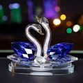 DIY Fashionable Newly Custom Crystal Swan Drill Romantic Wedding Decoration Craft Gifts