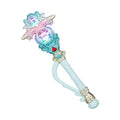 Princess Magic Wand With Light and Music Glowing Spinning Stick Toy for Girl Fairy Glitter Flashing Toys Girl's Gift Magic Staff