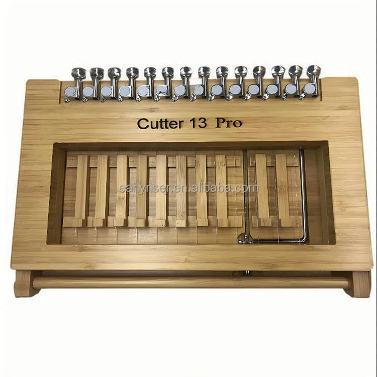 Early Riser 13 Generation Multi-Functional Professional Wooden Soap Mold Cutter DIY Adjustable Soap Cutter Candle Making Tools
