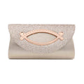 Women's Wedding Evening Clutch Bag Crystal PU Material 24x12x5cm