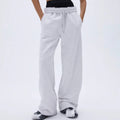 Wholesale New Arrival Women Falred Sweatpants Jogger Pants 100% Cotton Breathable Soft Casual Workout Fitness Women Jogger