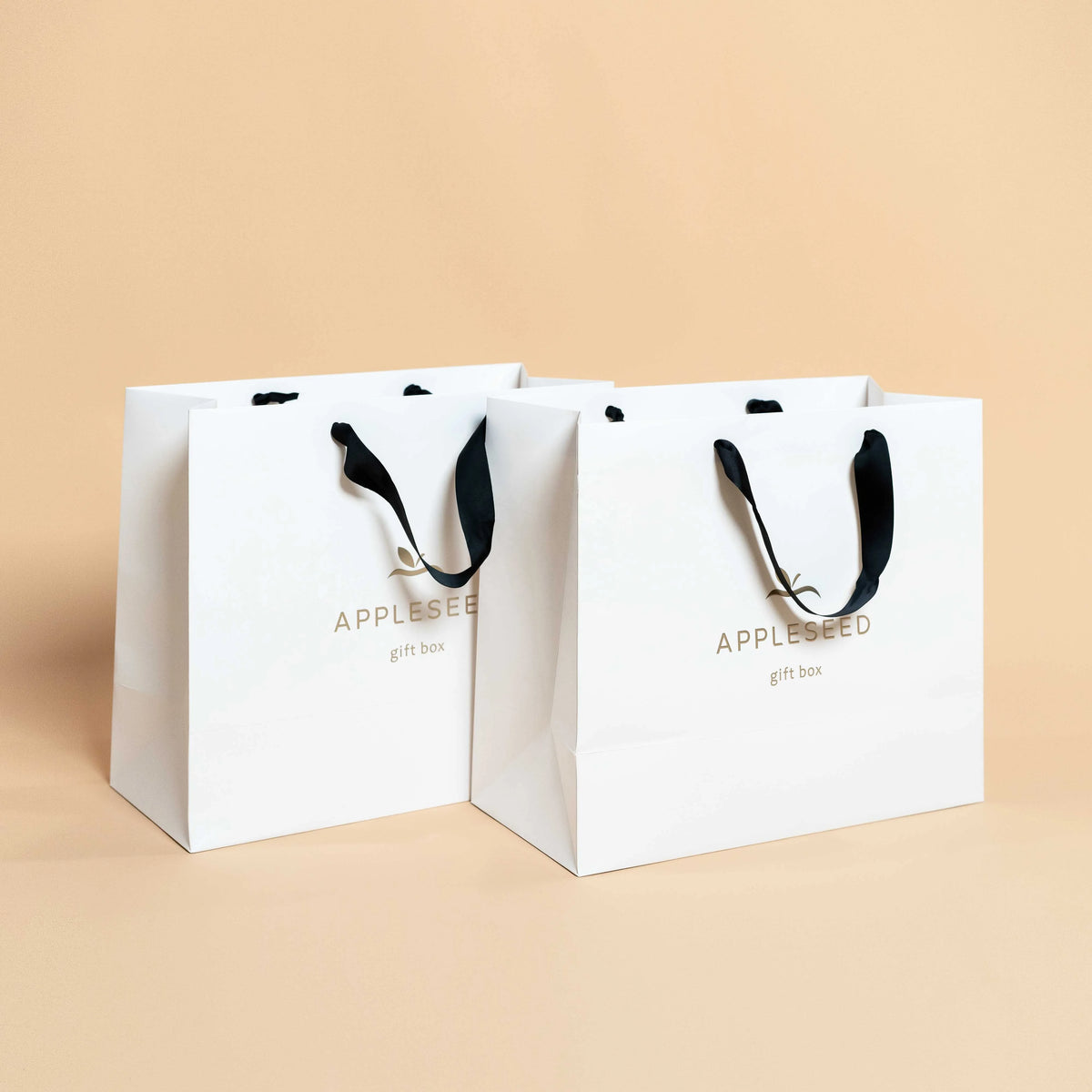 Luxury Wedding Gift Bags Art Paper with Handles Custom Logo Hot Stamping Ribbon Recyclable Customizable Wholesale