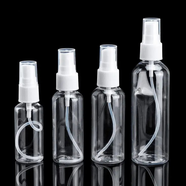 10ml 30ml 50ml 100ml Recyclable Matte White Spray Container Round Cosmetic Toner Plastic Spray Bottle