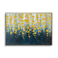 100% Hand-Painted Modern Gold Tree Oil Painting 3D Thick Oil Paint Wall Decoration for Home Living Room Canvas Support Flower MegaBDM
