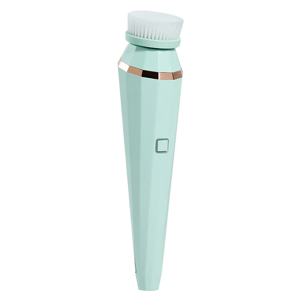 Multifunctional Facial Makeup Cleaning Brush Face Skin Scrubber Cleaner