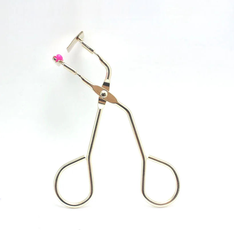 Wholesale Stainless Steel Mini Half Lash Curler Black Instructions Custom Logo Option EC-0008 10.1x6x1cm Cardboard Box Packaging