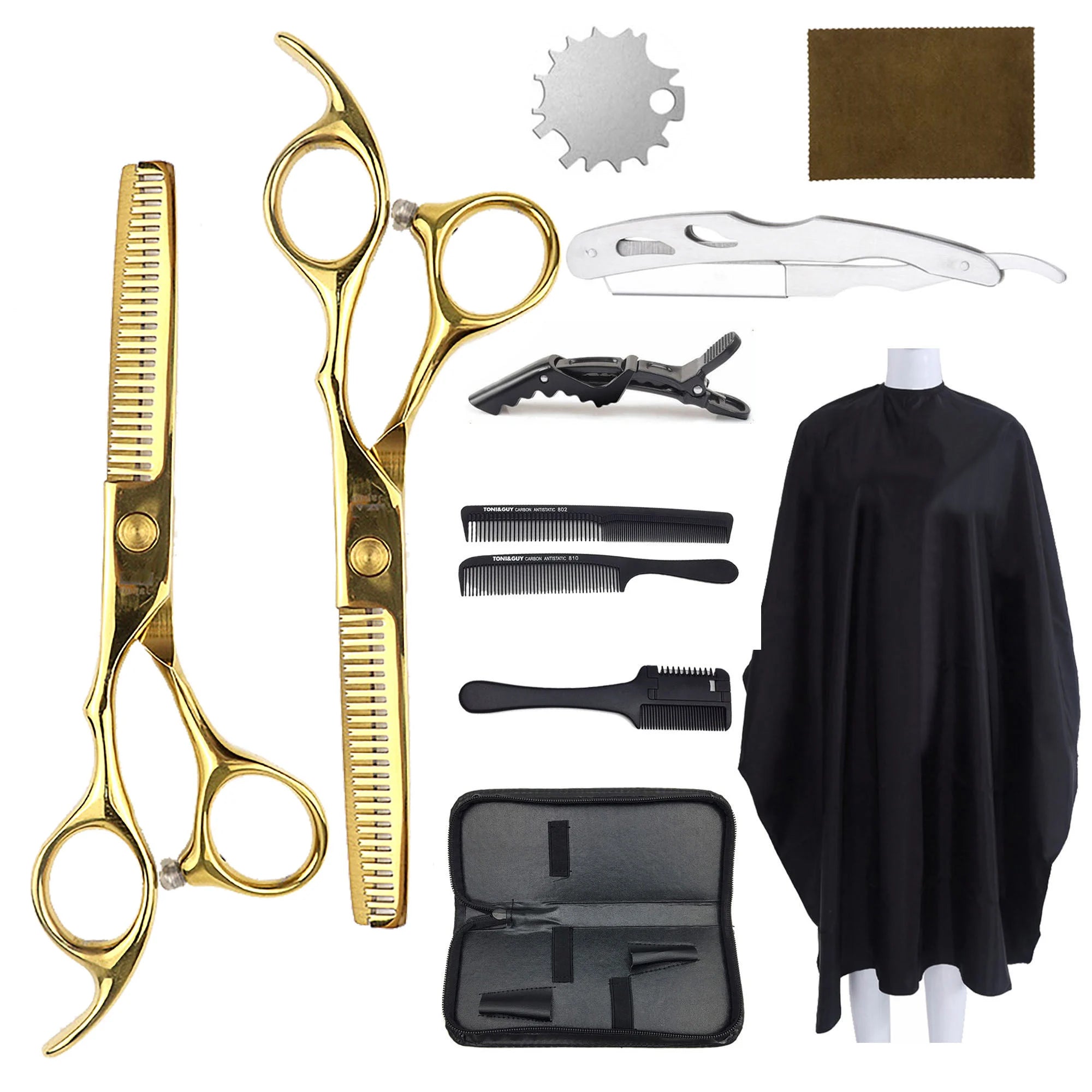 Custom 7 Inch Japan Hair Scissors Hair Cutting Salon Scissor Barber Thinning Shears Hairdressing Hair Small Mini Scissors