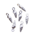 Charms Lovely Conch Shell 14x5MM Antique Bronze Silver Color Pendants DIY Making Findings Handmade Tibetan Jewelry