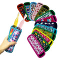 Popsicle Holder Sleeves Neoprene Reusable Washable Ice Pop Bags Anti-freezing Insulation Ice Pop Freezer Cover for Kids