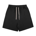 350G Custom Unisex Bulk Blank Shorts Acid Washed Raw Edge  Cotton Vintage Acid Wash Shorts for Men