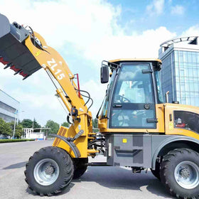 MAP 915 1.5 Ton Compact Mini Wheel Loader 4x4 Drive Hydraulic Convertor Low Fuel Consumption 1 Year Warranty Liyuan Bearing