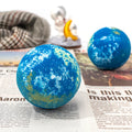 Wholesale Luxury Handmade Organic Vegan 100% Natural Bath Bombs-Relax Moisturizing 180g Ball Shape Custom Packaging Earth