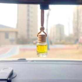 Empty Car Perfume Hanger Aromatherapy Oil Air Freshener Scent Fragrance Aroma Diffuser Bottle