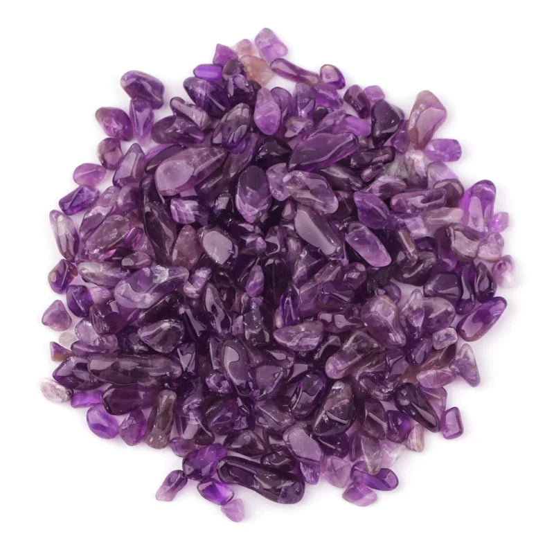 5-7mm Natural Healing Reiki Crystal Jewelry Making Decoration Irregular Shaped Chips Stone Tumbled Stone