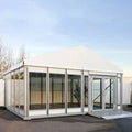 30m X 45m Outdoor Function  White Catering Festival Tent Wedding Marquee for Sale With Glass Wall