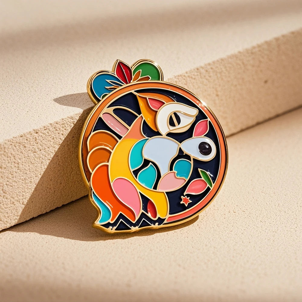 Factory Zinc Alloy Metal Pin Personalized Logo Customized Metal Badge 3d Anime Design Logo Hard Enamel Pin Display