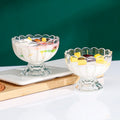 150ml Transparent Summer Use Ice Cream Cup Milk Tea Dessert Cup Yogurt Salad Ice Cream Bowl Glass Mug