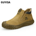 For GUYISA Customizable Steel Toe Safety Boots for Welders for Winter Summer Autumn Use in Factories