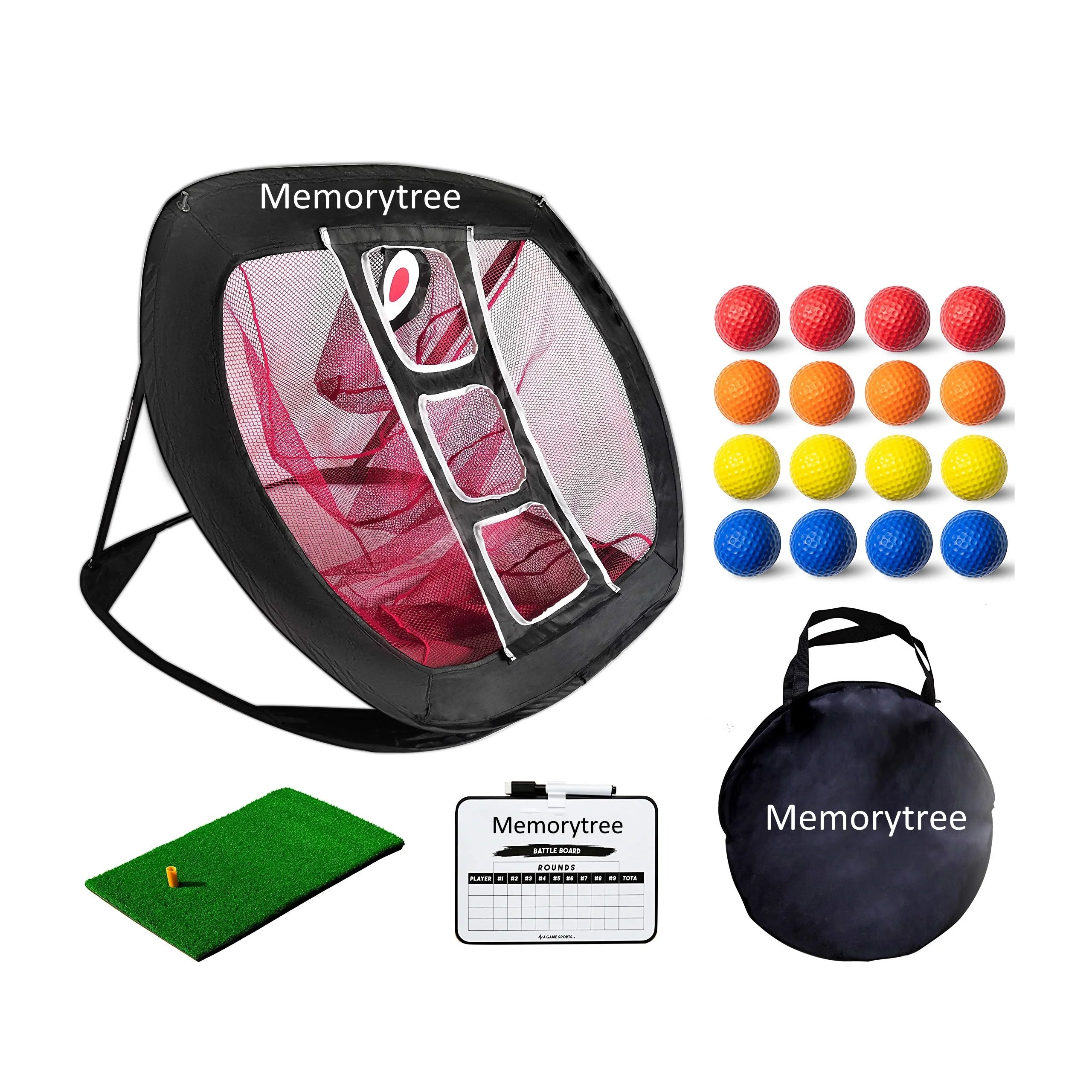 High Quality Pop-Up Golf Practice Hitting Net Indoor/Outdoor Training Net for Chipping Portable and Convenient for Golfers