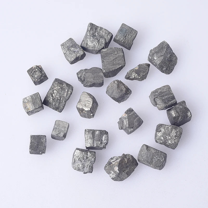 Pyrite Cube Pyrite Tumbled Stones Specimen Golden for Crystal Crafts Wholesale Natural FengShui Love Crystal Image Rough Gold