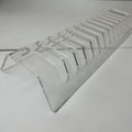 Minimalist Clear Acrylic Baseball Hat Organizer No Install Required Upgrade Hat Storage Rack for Display Stand Bedroom Office