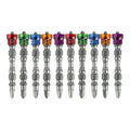 Yunbei Power Double Ended 65mm Batch Color Screwdriver Head air Electric Driver Screwdriver Bits With Strong Magnetic Ring