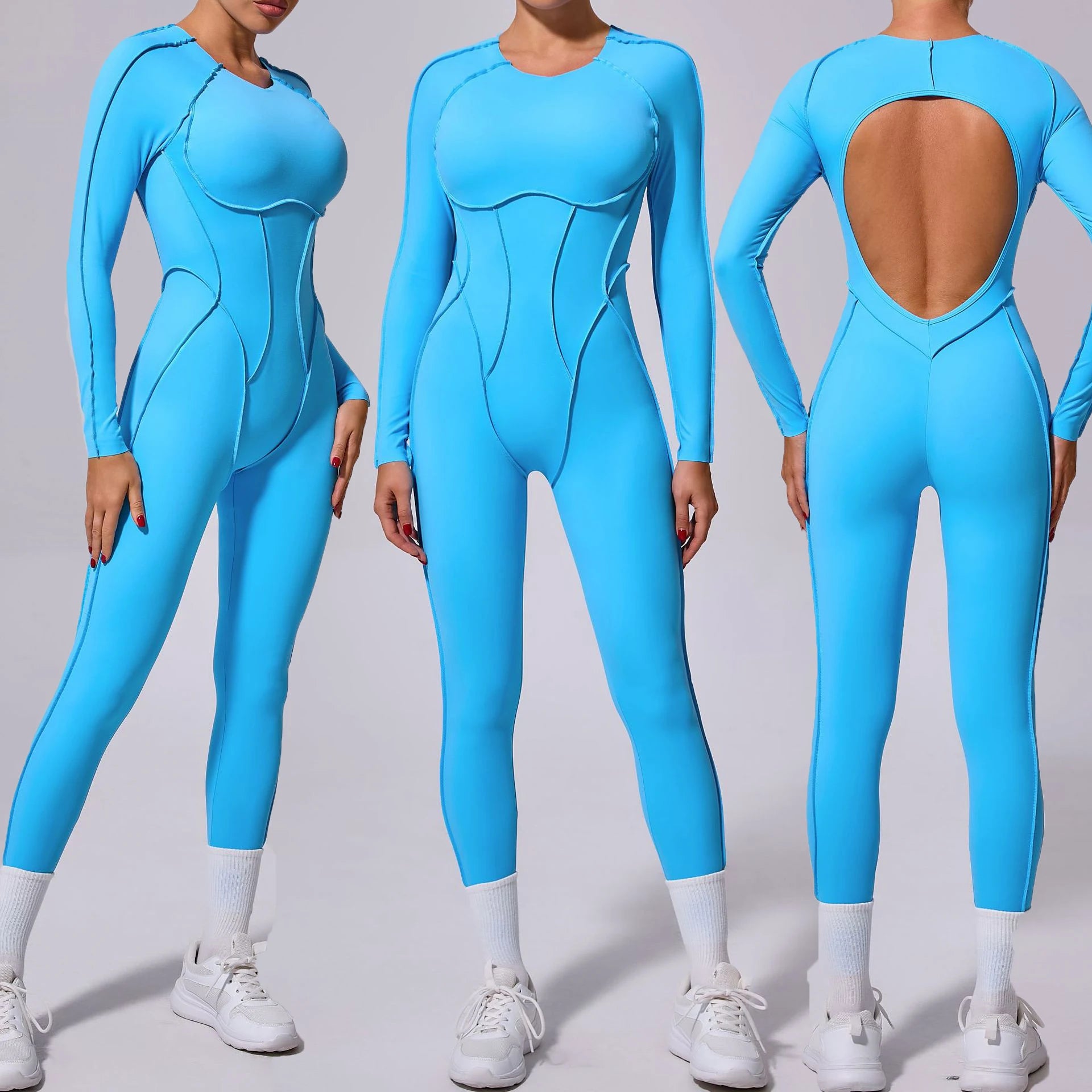 Customize Workout Clothes Tight One Piece Romper Bodysuit Quick Drying Gym Fitness Wear Playsuit Yoga Jumpsuit for Women
