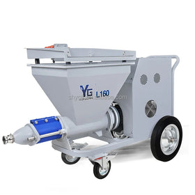 220v 4.5kw Electric Spray Paint Machine Cement Mixer Sprayer Wall Putty Spray Machine Stucco Rendering Machine Wall Plastering