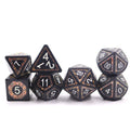 Custom 7pcs Polyhedral Mica Glitter D&D Set for Dungeons & Dragons Games