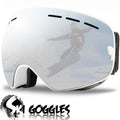 New Style Hot Selling Ski Glasses Riding Goggles Anti Glare Anti Fog UV400 Snowboard Custom Ski Goggles