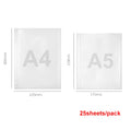 A4 A5 PP Photo Sleeve with Disc Holes Cheap Card Pockets for Album Refills for Photo Albums