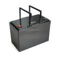 QHY Black Battery Container Box Mould LiFePO4 Outdoor 12V 90AH ABS Case with Digital Display
