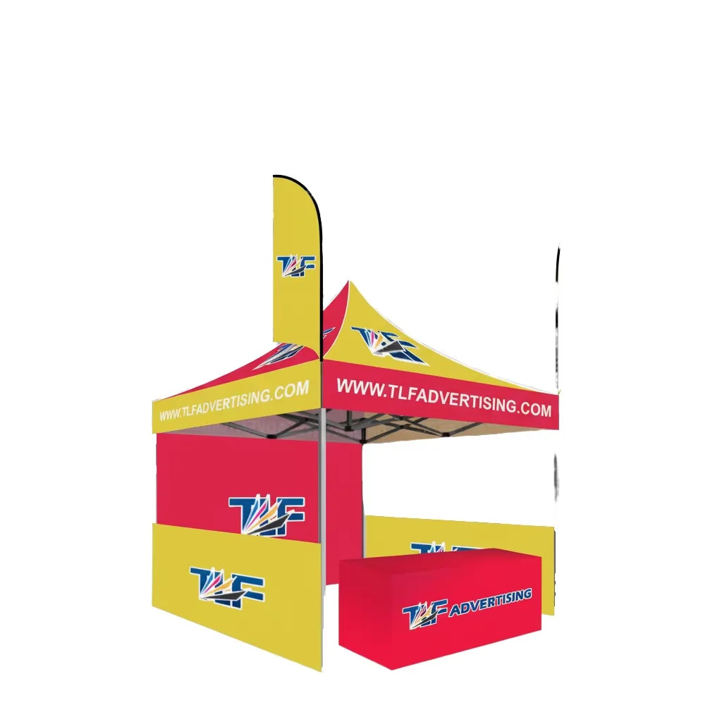 Customized Thermal Transfer Printing Steel Frame Waterproof Canopy Tent Easy Installation Portable Design for Promotional Events