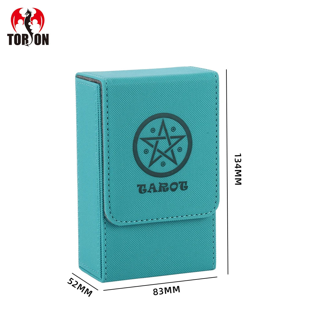 Torson 80-Card Storage Box for Trading Playing Cards for Yugioh Gathering Decks and Card Games